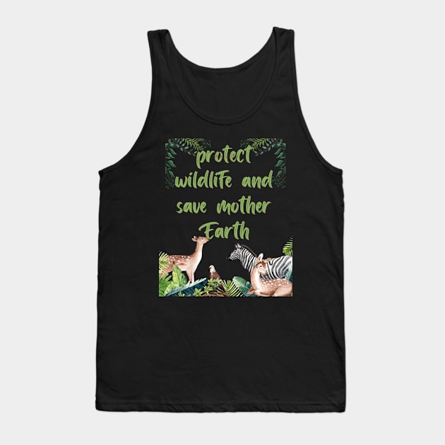 Great wildlife protector, Animal lovers, Wildlife activist Tank Top by johnnie2749